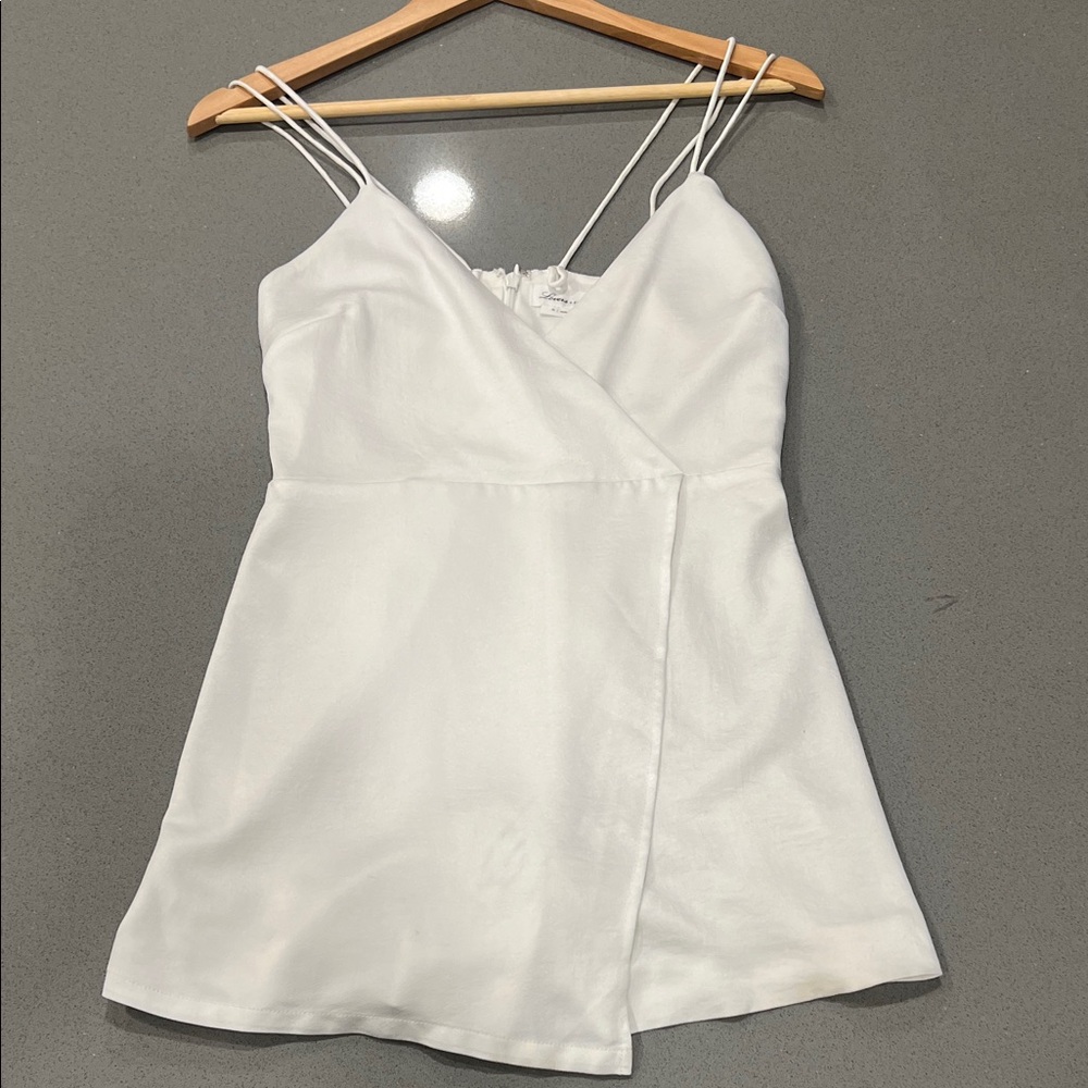 Lovers + Friends White Jumpsuit
